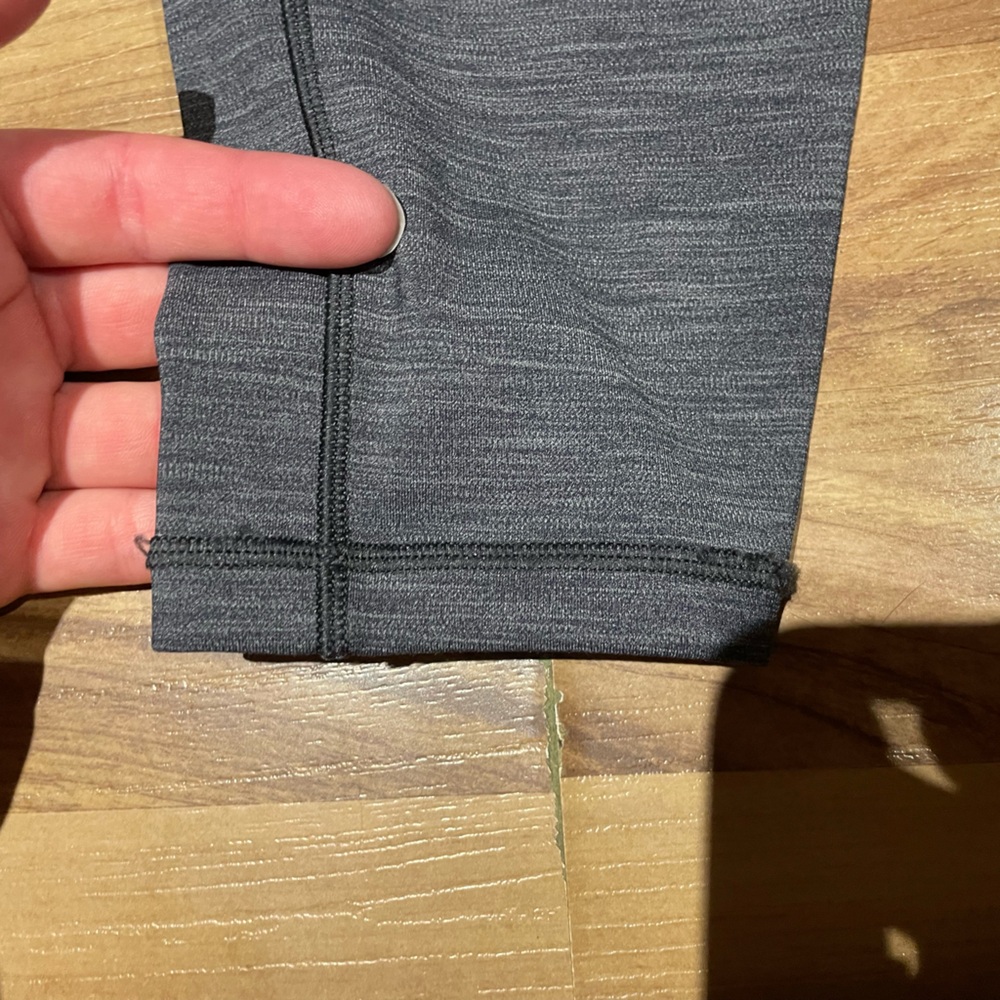 Lululemon Speed Up Tight *Full-On Luxtreme Brushed 28" Sz 12 Heathered Deep Coal - Picture 14 of 15